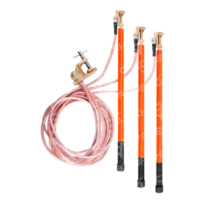 Conjunto de Aterramento Rápido e Temporário para Cubículo