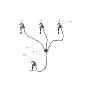 Aterramento rápido e temporário p/ cabine e cubículo