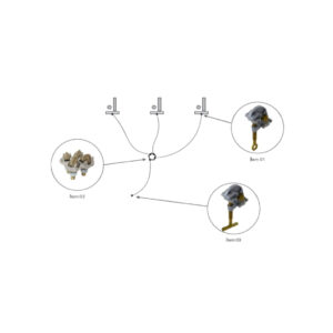 Conjunto Aterramento para cubículo e subestações até 36 kv2