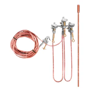 Conjunto de Aterramento Rápido e Temporário até 34,5KV
