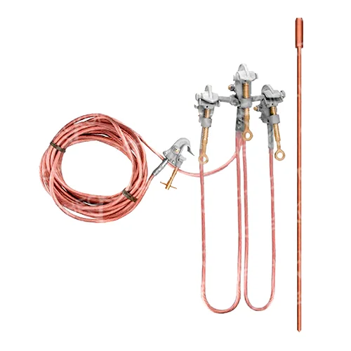 Conjunto de Aterramento Rápido e Temporário NR10 Até 34KV